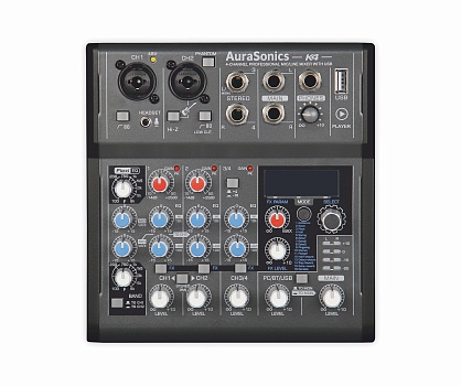 AuraSonics K4 компактный микшерный пульт в Копейске