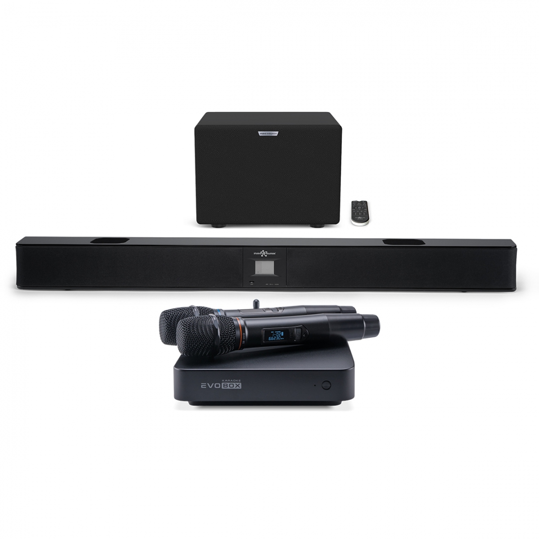 караоке-комплект EVOBOX Plus + EvoSound Bar (саундбар с караоке) в Копейске