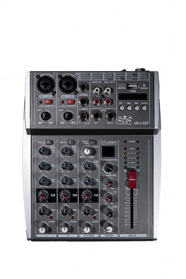 SVS Audiotechnik mixers AM-4 DSP Аналоговый микшерный пульт, 4-канала в Копейске