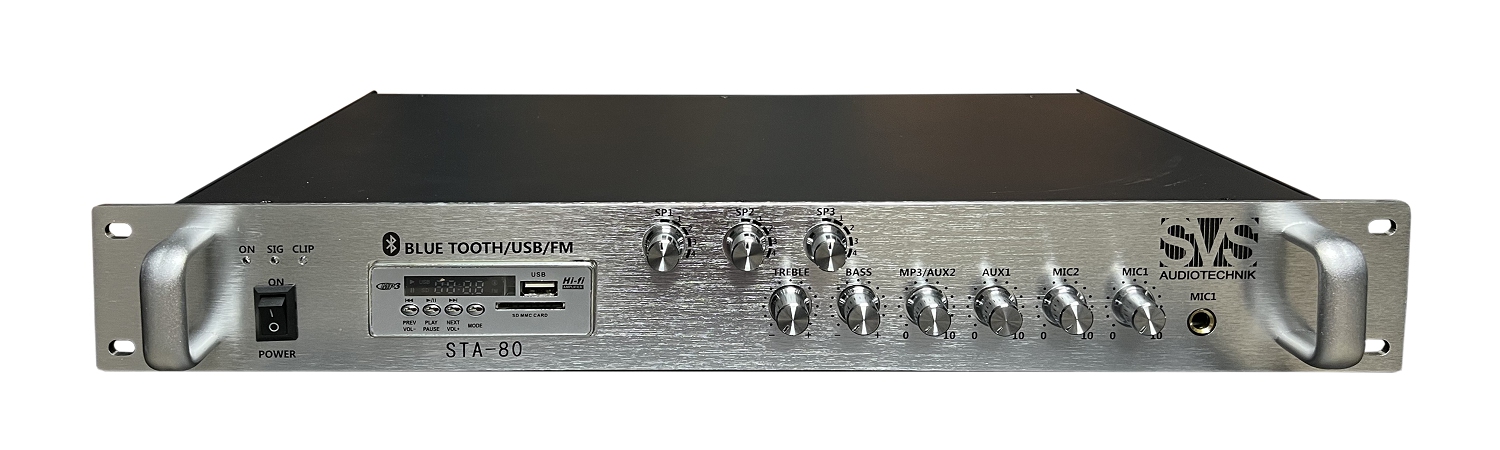 SVS Audiotechnik STA-80 Микшер-усилитель для систем Public Address в Копейске