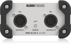 Klark Teknik DI 22P пассивный стерео директ-бокс в Копейске