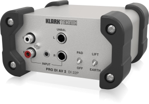 Klark Teknik DI 22P пассивный стерео директ-бокс в Копейске