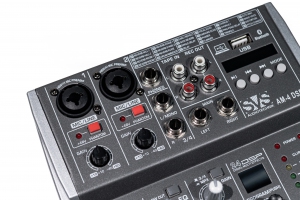 SVS Audiotechnik mixers AM-4 DSP Аналоговый микшерный пульт, 4-канала в Копейске